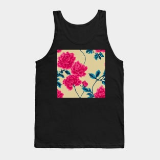 Rococo floral pattern, model 12 Tank Top